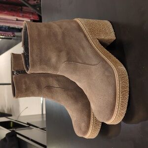 Browns Artica suede Platform ankle boots size 8.5 (39) eur